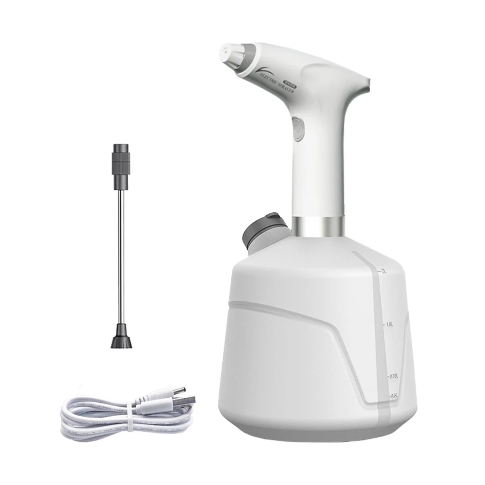 Electric Plant Mister | riego automático 2 litros con boquilla pulverización ajustable | Herramientas riego jardín 3 colores para limpiar el hogar, jardinería, fertilizar nicything Electric Plant Mister | riego automático 2 litros con boquilla pulverización ajustable | Herramientas riego jardín 3 colores para limpiar el hogar, jardinería, fertilizar nicything