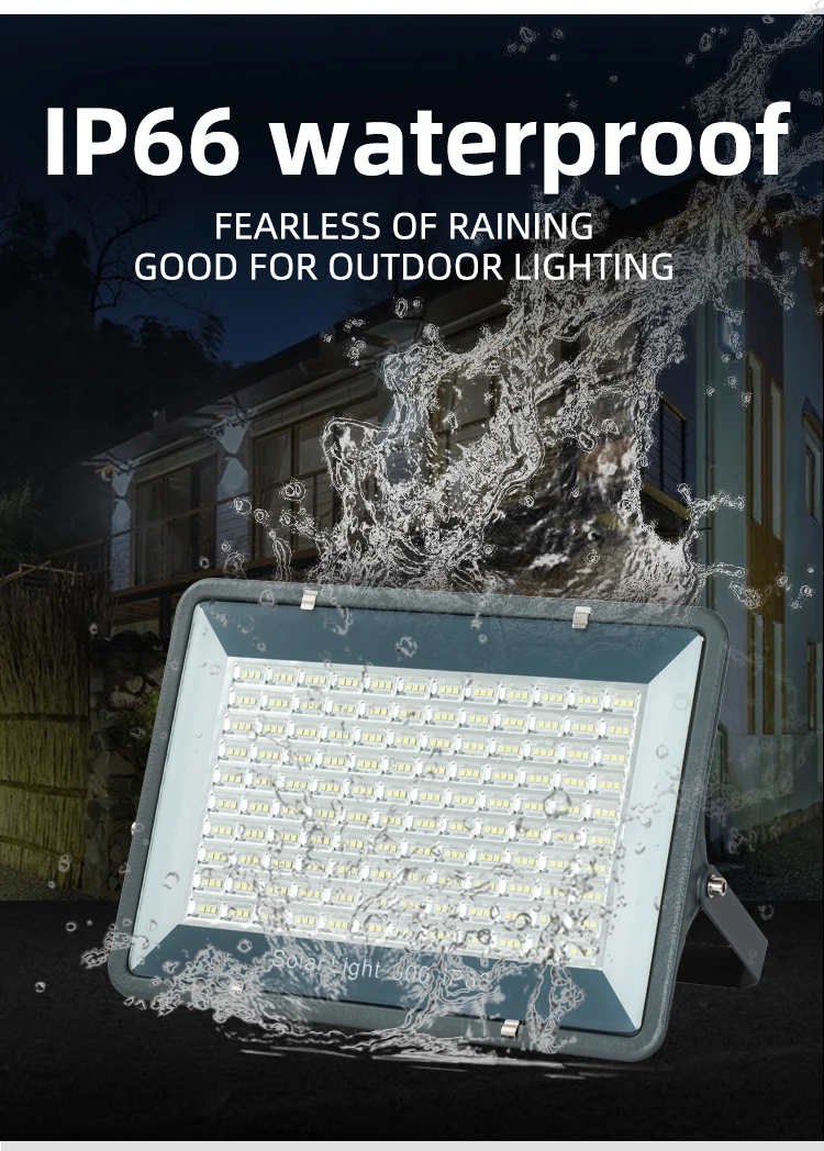 high bright IP65 led solar floodlight for sport stadium square flood lights  solar lights outdoor waterproof