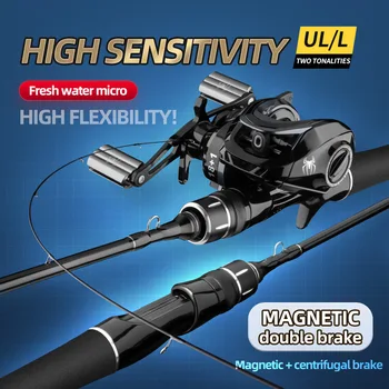 New Design Cross Carbon Fiber 1.5m 1.68m 1.8m 1.98m Fishing Ultra Light Spinning Casting Fishing Rod – Rod – view 3