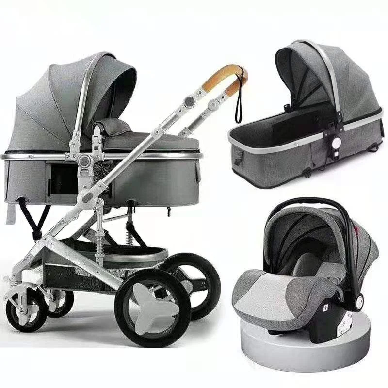 2022 New Fashion 3 in 1 Stroller Baby Murah, China Premium 3 in 1 Poussette Bebe/