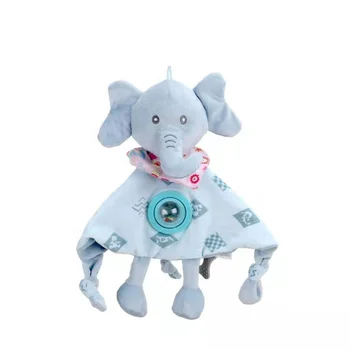 2023 new comforter Stuffed animal plush little elephant toy baby enlightainment daily play soft toys rabbit toy for kids play