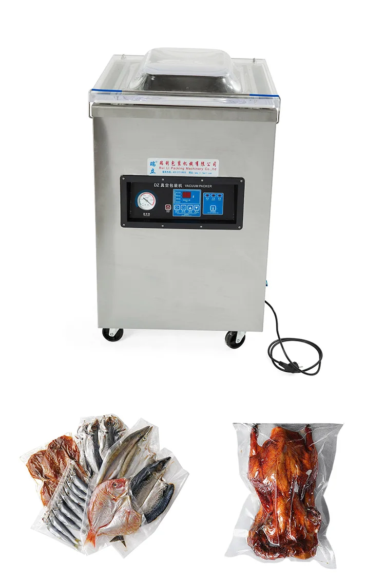 product 500 deepen chamber  for brick rice mutton chop aluminium bag seeds food vacuum sealer vacuum single vacuum packaging machine-4