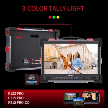 SEETEC P215 PRO 21.5" 1000 Nits High-Performance Broadcast Director Production Monitor with 4K Support LUT Waveform detail image