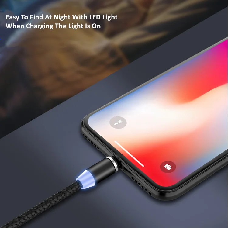 Супер зарядный кабель 6 футов зарядный кабель зарядное устройство провода многофункциональная линия передачи данных Магнитный зарядный кабель