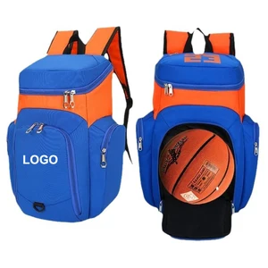 Custom Logo Basketball Backpack Men's Sports Gym Bag Youth Football Bag Large Capacity Backpack