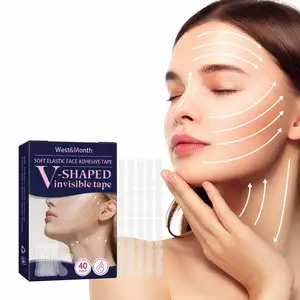 V-shaped  Improving Sagging Face Lifting Invisible Sticker  Line Oval Face Face Lifting Patch Raising Position Jaw Line