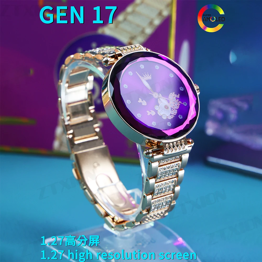 2024 NEW Arrival Gen17 lady Smart Watch For women Ladies smartwatch gen 17 ladies smart Fitness Bracelet