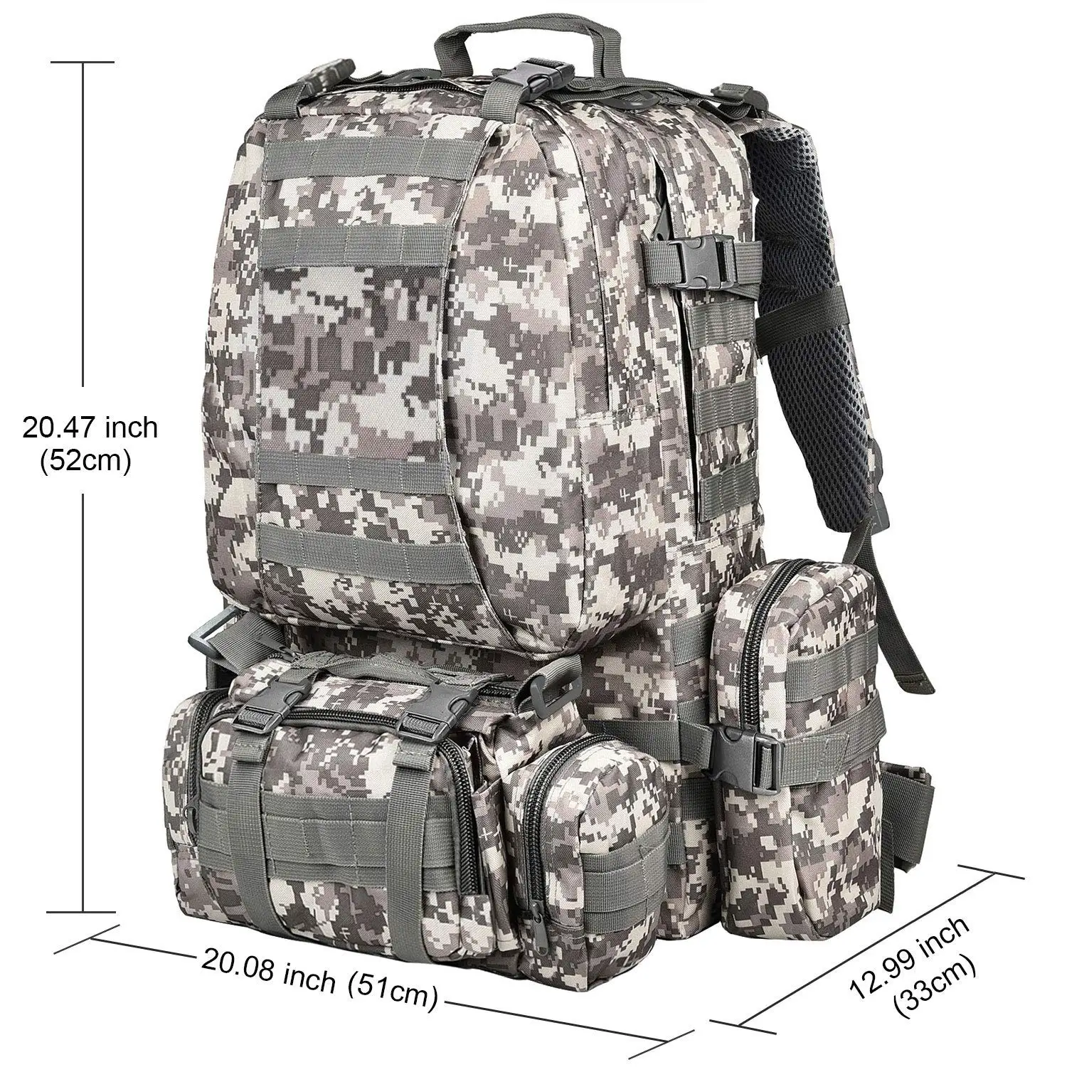 Тактический армейский рюкзак для отдыха на открытом воздухе