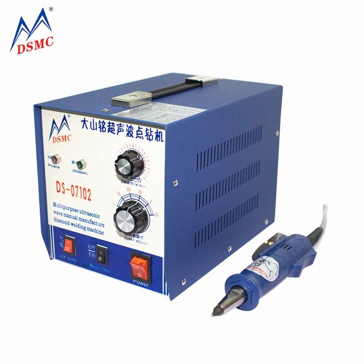 ホットストーン Ultrasonic Hot Fix Rhinestone Setting Machine For Cloth & Leather, Oem