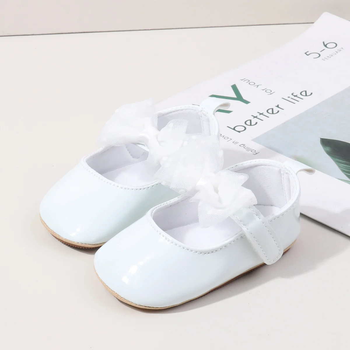 Newborn Infant Shoes Mesh Bow Decorated Soft TPR Soles Anti-slip Outdoor Baby New Design Princess Girl Shoes for 0-15 Months factory