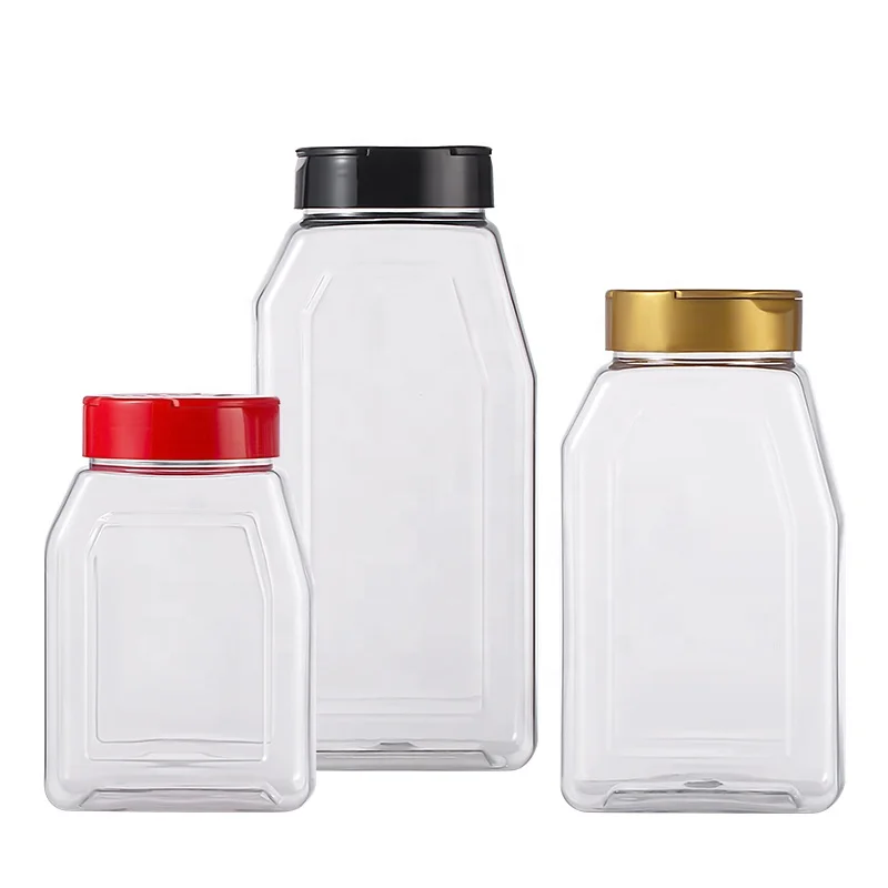 610ml 830ml 1010ml ペットボトル製スパイスジャー調味料ボトル 空の