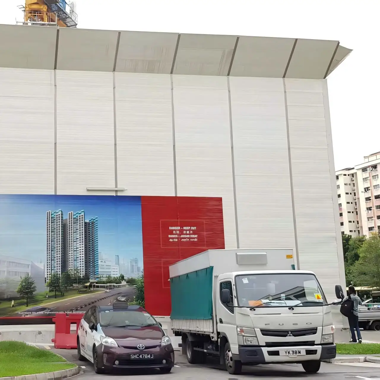 High Performance Soundproofing Panel for Engineering Use Temporary Noise Barrier