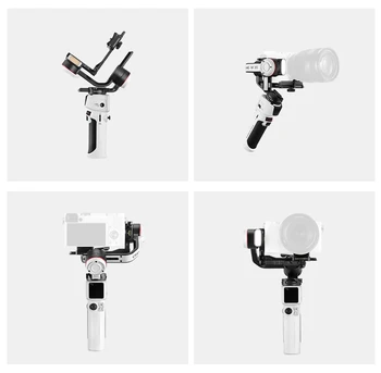 ZHIYUN Crane M3S Camera Handheld Stabilizer Gimbal 3 Axis Shutter Control Fill Light for Mirrorless Camera detail image