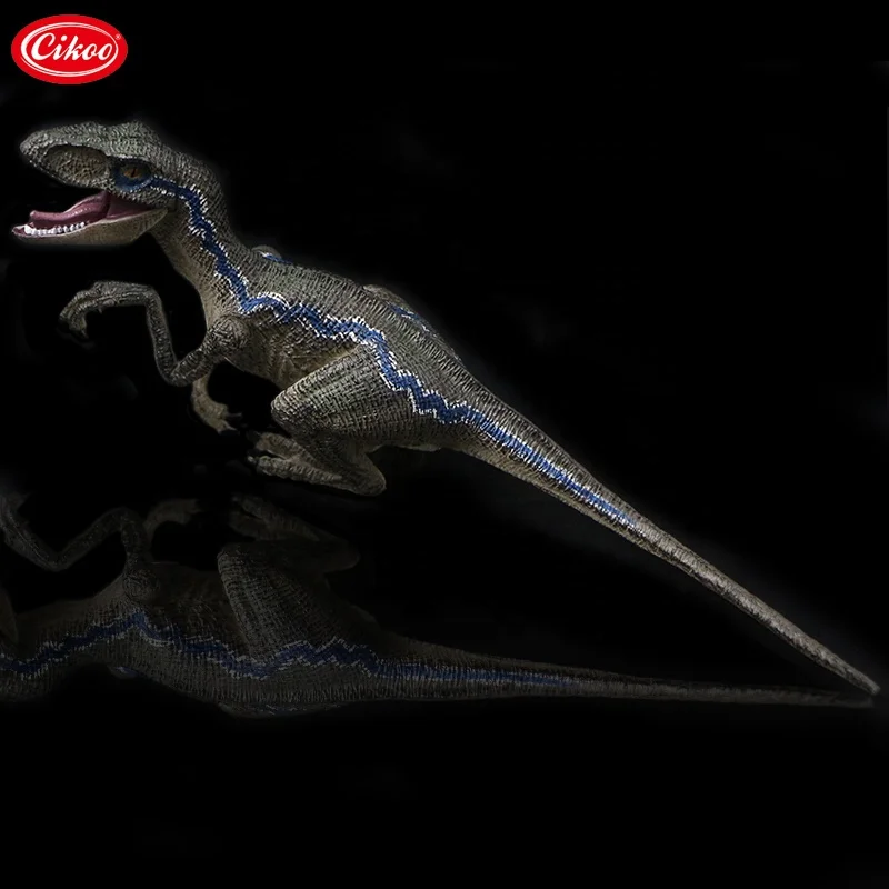 7,48 дюймовый забавный пластиковый Раптор, оптовая продажа, игрушки динозавры для детей, «сделай сам»