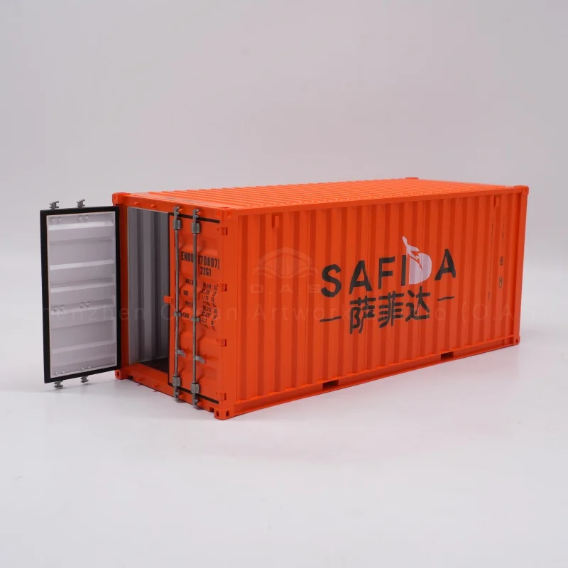 【LA】Фабрика моделей контейнеров O.A.S., индивидуальные модели в масштабе 1:20, декоративные контейнеры для доставки, модель контейнера SAFIA