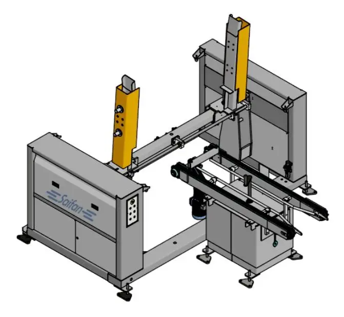 SAIFAN SF1000 Wood Pallet Making Machine Automatic Wood Pallet Maker