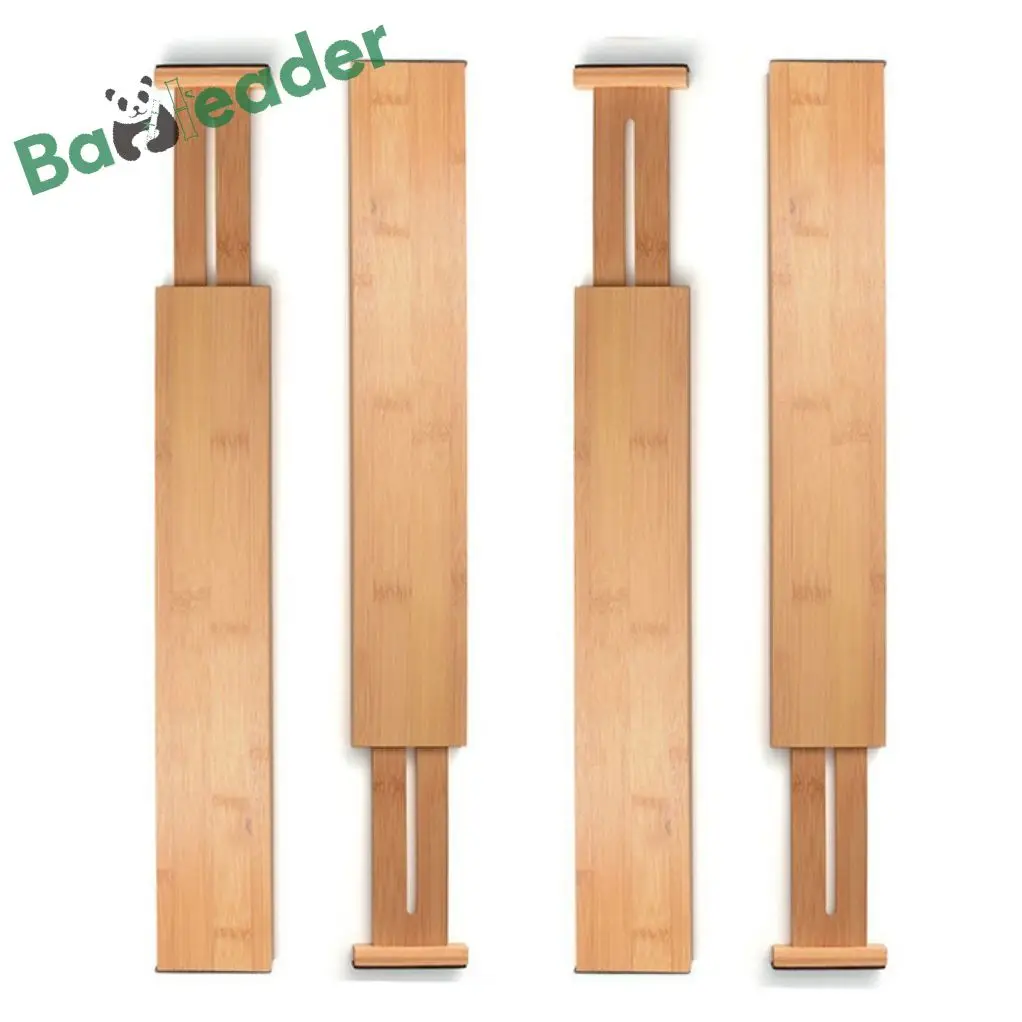 High Quality Custom Kitchen Drawer Organizers Bamboo Drawer Divider