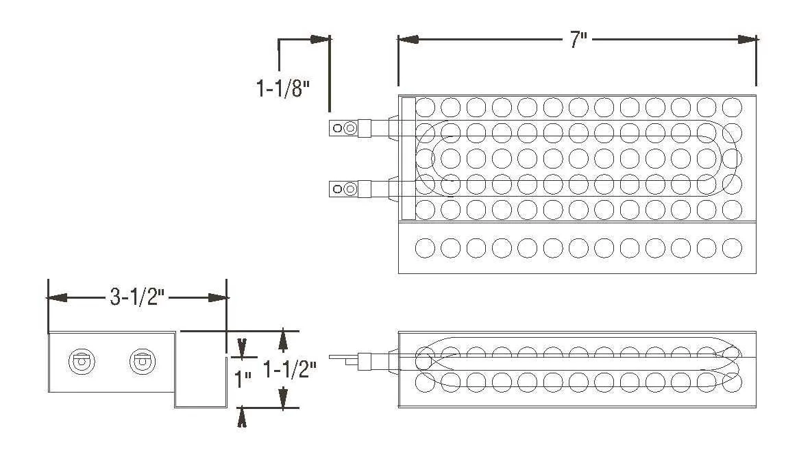 Stainless Steel Dry-burning Heating Tube