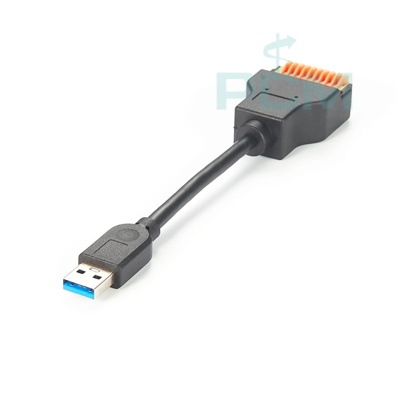 USB 3.0 Type-A Plug to 10-Way Terminal Block