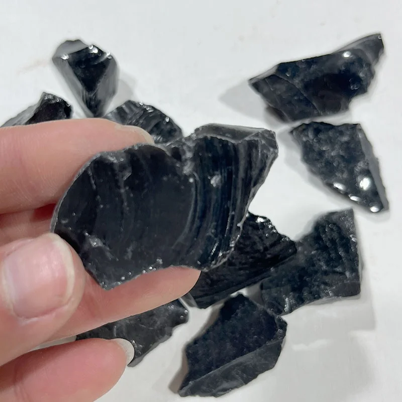 Bulk Wholesale Natural Gemstone Rough Crystal Stones Obsidian Rock Raw Crystal Stone for Sale