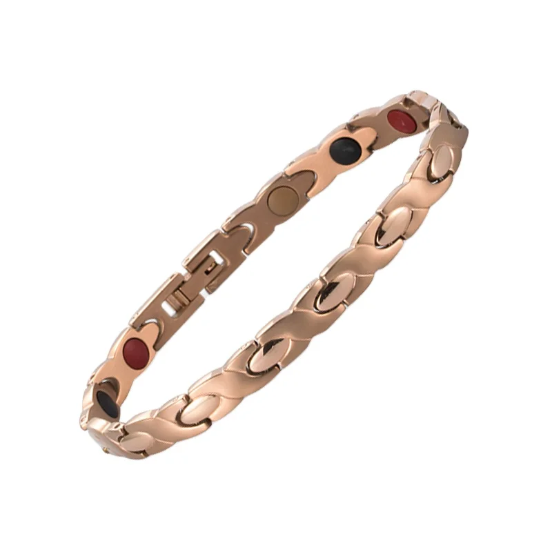 Оптовая продажа женские магнитные браслеты из титановой стали