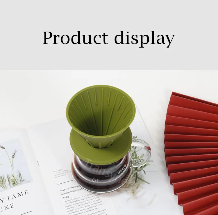 Hot Sale Food Grade Silicone Outdoor Portable Coffee Filter Cup