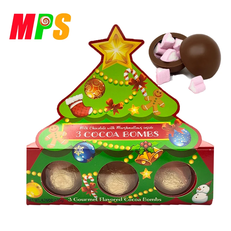 Hot Chocolate Bombs Ocoa Bombs with Mini Marshmallows From Factory Direct Supply