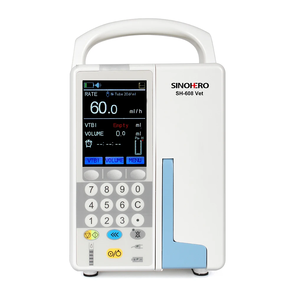 New Model Vet Clinic Medical Device Supply Veterinary Infusion Pump for Animal