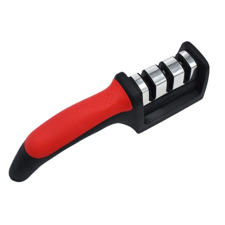 Бытовая точилка Многоцелевой заточка ножниц быстро кухонный нож для наружных осветительных приборов инструмент заточки 4-сегментный