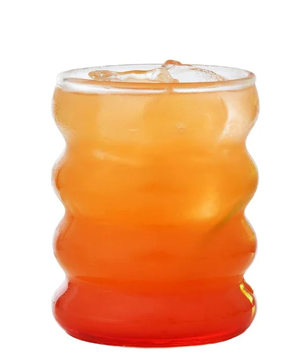 Новая инновационная чашка из боросиликатного стекла для домашнего использования прозрачная с крышкой соломы и бамбука новая тенденция