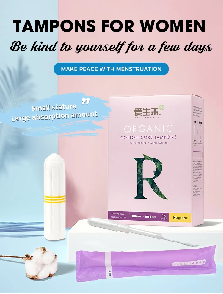 Oem Custom Vaginal Cleaning Super Absorption L Tampons With Plastic Applicator Buy Wholesale