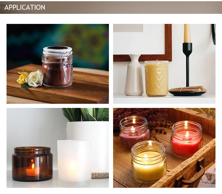 Wholesale 12 Oz 16 Oz Thick Candle Jars Round Empty Luxury Glass