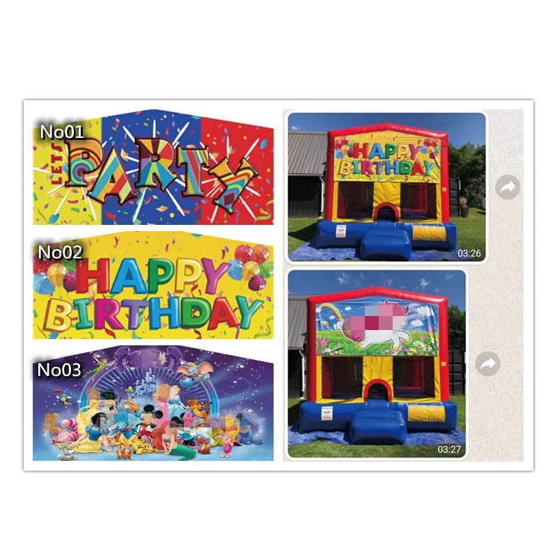 Ns Customized Rental 13x13ft Inflatable Modular Art Panels Bounce