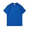 Tendance oversize pur coton bleu roi