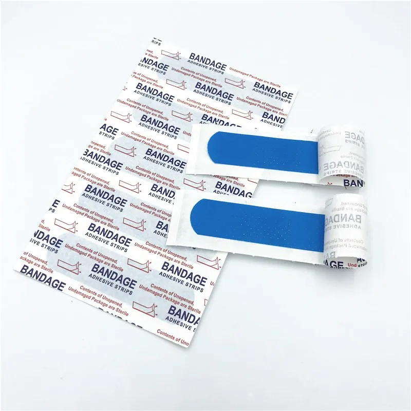 Medical Blue Metal Detectable Hypoallergenic Bandaid