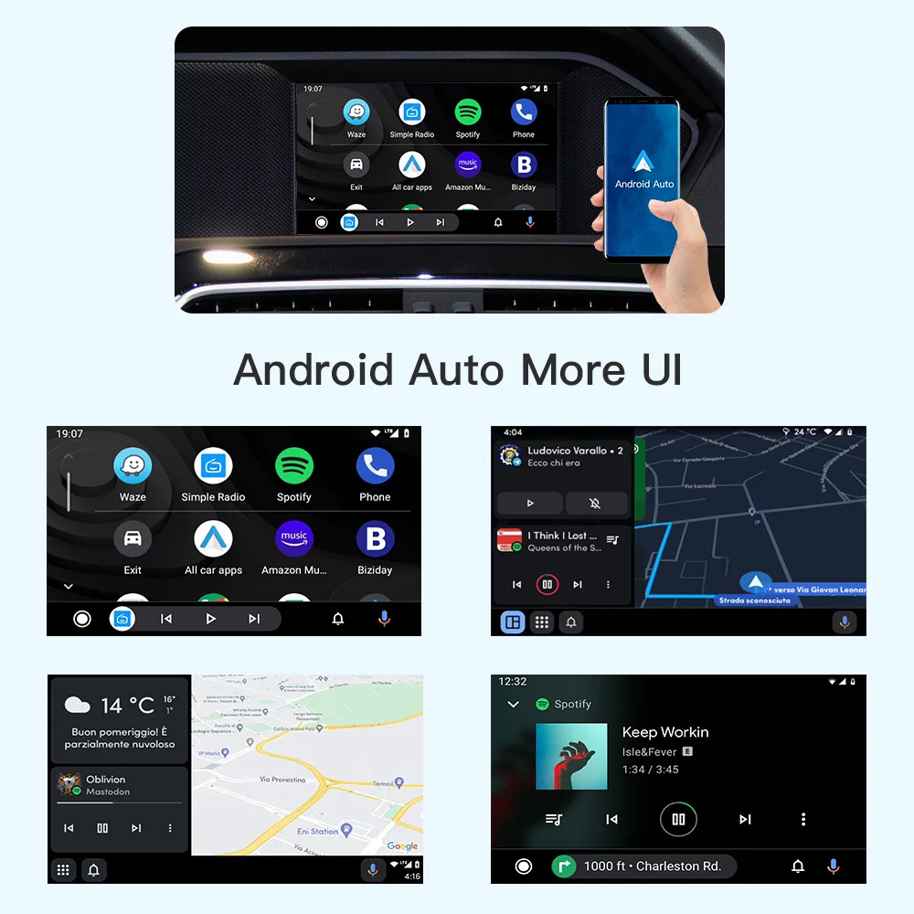 Carabc Wireless Carplay Android Auto For Mercedes Benz Ntg4.5 Sprinter Becker Apple Carplay