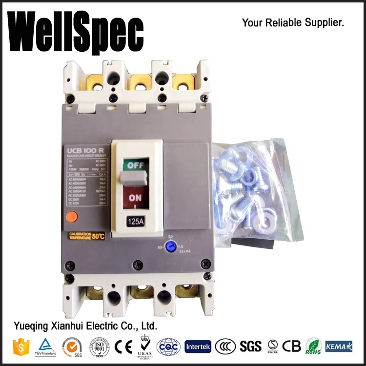 Mccb Circuit Breaker Chint Mccb 100a