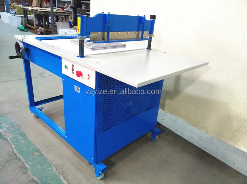 Textile Fabric Zigzag Sample Cutting Table Machine Manual Straight