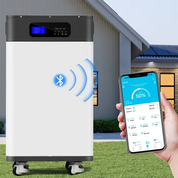 15kWh Home Solar Storage Inverter Combo Lithium Iron Phosphate 300AH Battery for Outdoor Rooftop Mobile Power Source