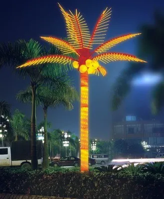 Palm Tree Lights - Decorative Outdoor Street Lights