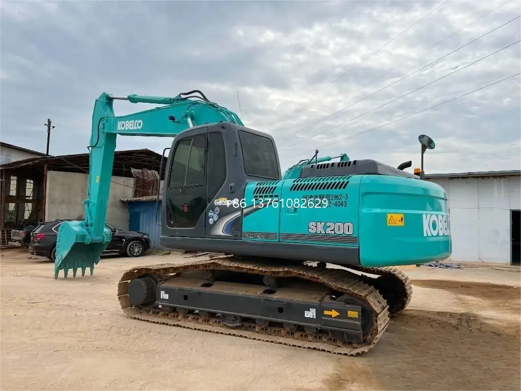 Japan Made Used Excavadora Kobelco Sk200-8 Used Kobelco Original ...