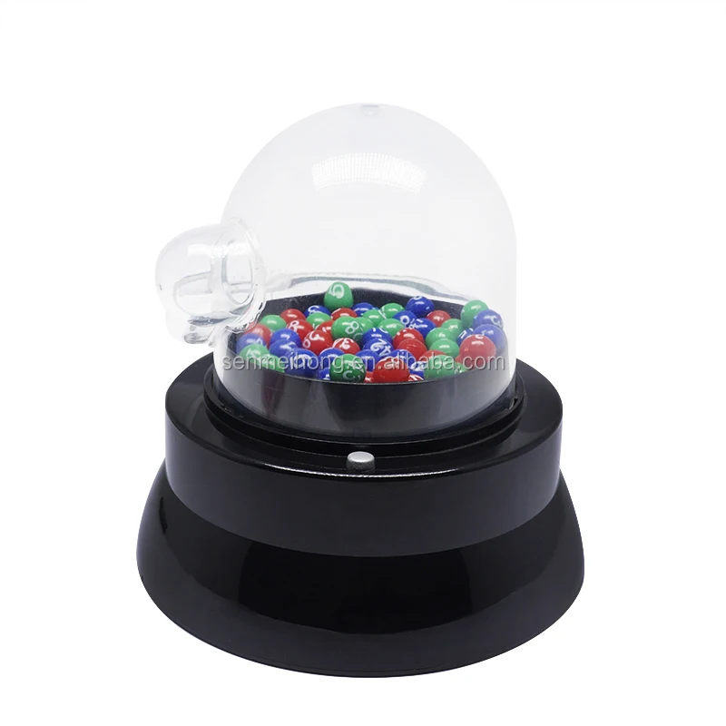 Lottery Machine With Color Balls Number 1-49 Machine Lucky Dip Lucky Draw