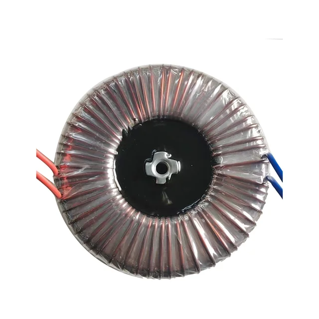 350VA Toroidal Audio Amplifiers Instrument Transformer 220V/22V/12V 60Hz Three Phase Copper Wire Encapsulated Potting Resin Coil