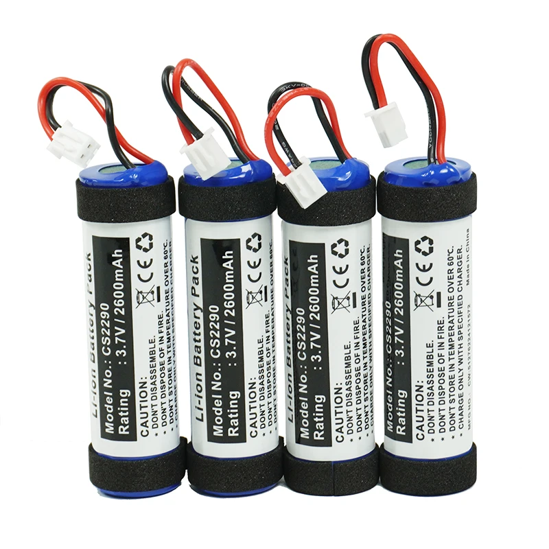 Batterie De Rechange Li-Ion 7,4V 2600mAh Pour Scanner Codes-barres Symbol - Réf. 82-111734-02 - Compatible T6 Power