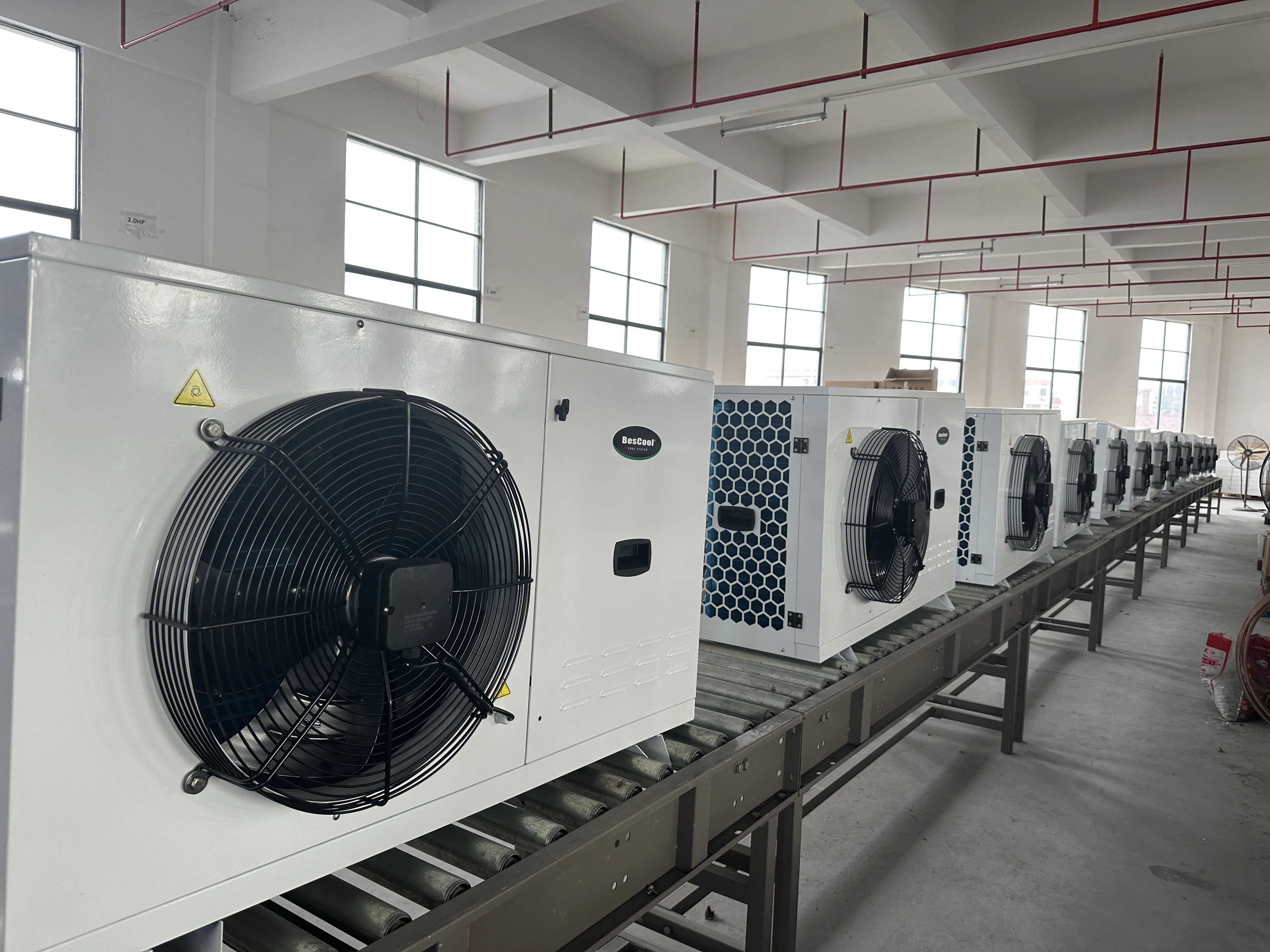 Bescool New Type Condensing Unit Using Cold Rolled Sheet Box Type Hermeticor Compressor Outdoor Cooling Chiller Freezer Unit