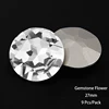 Gemstone Flower 27mm 9Pcs
