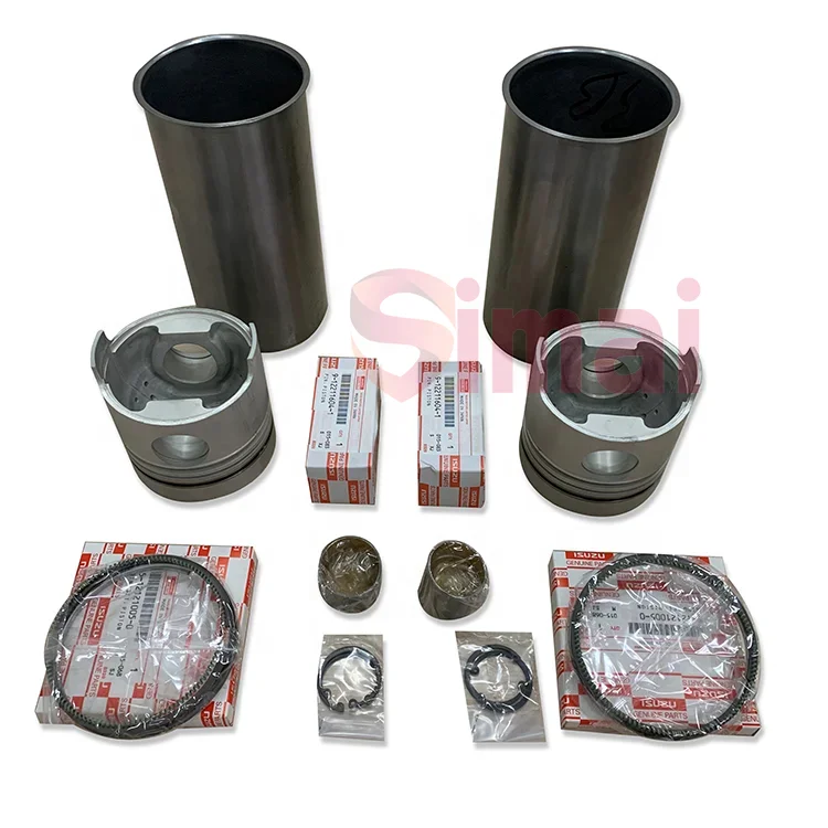 High Quality Engine Liner Kit 4HE1 4HF1 4HG1 Piston Liner Kit for Isuzu Engine