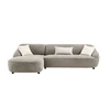 Gris (3 plazas + chaise longue)