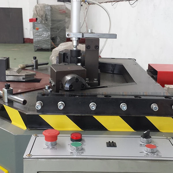 Aluminium Window Frame Making Machine Aluminum Window Profile Combining Machine Single Head Aluminum Corner Crimping Machine
