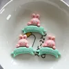 Bright Face - Banner rabbit pink